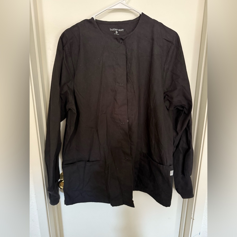 Butter-Soft Black Women's Shirt Jacket